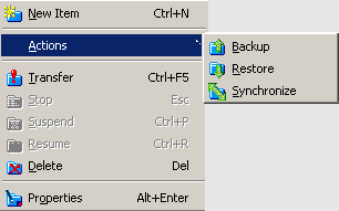 Handy Backup Lite v2.1.1 Screen shot